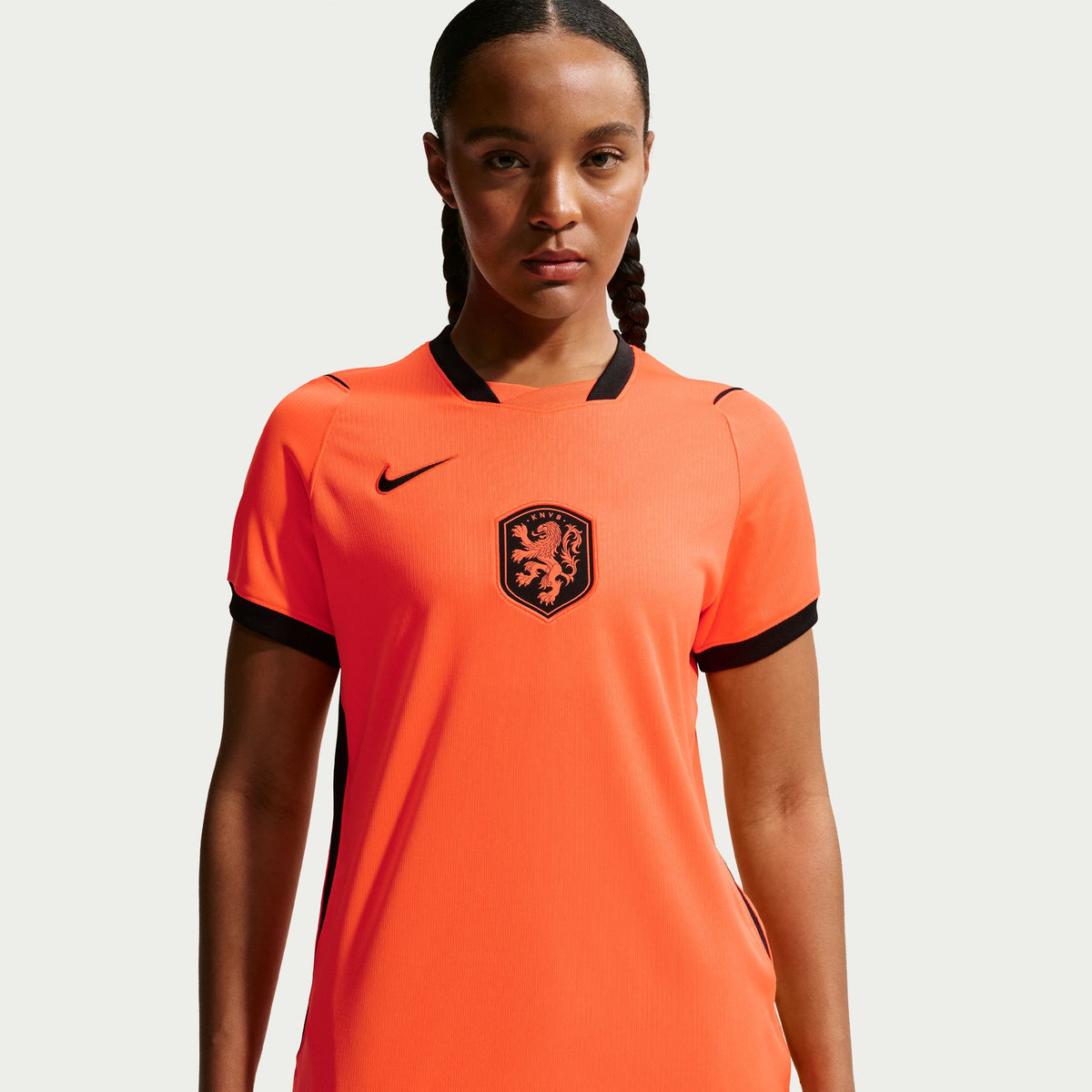 Women's Netherlands 26 Home Stadium Jersey
