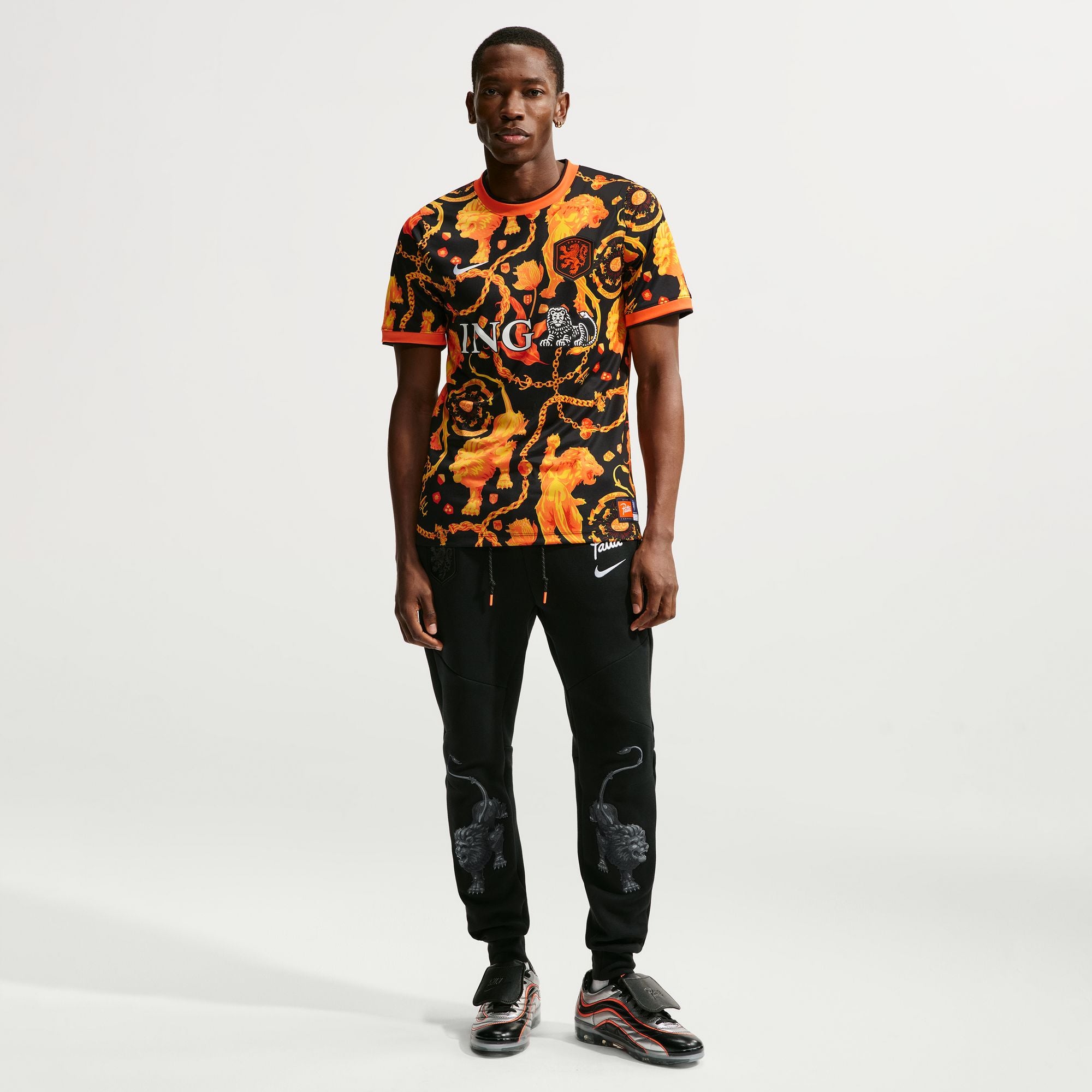 Netherlands x Patta Jersey Men's Academy Pro Short-Sleeve Football Top
