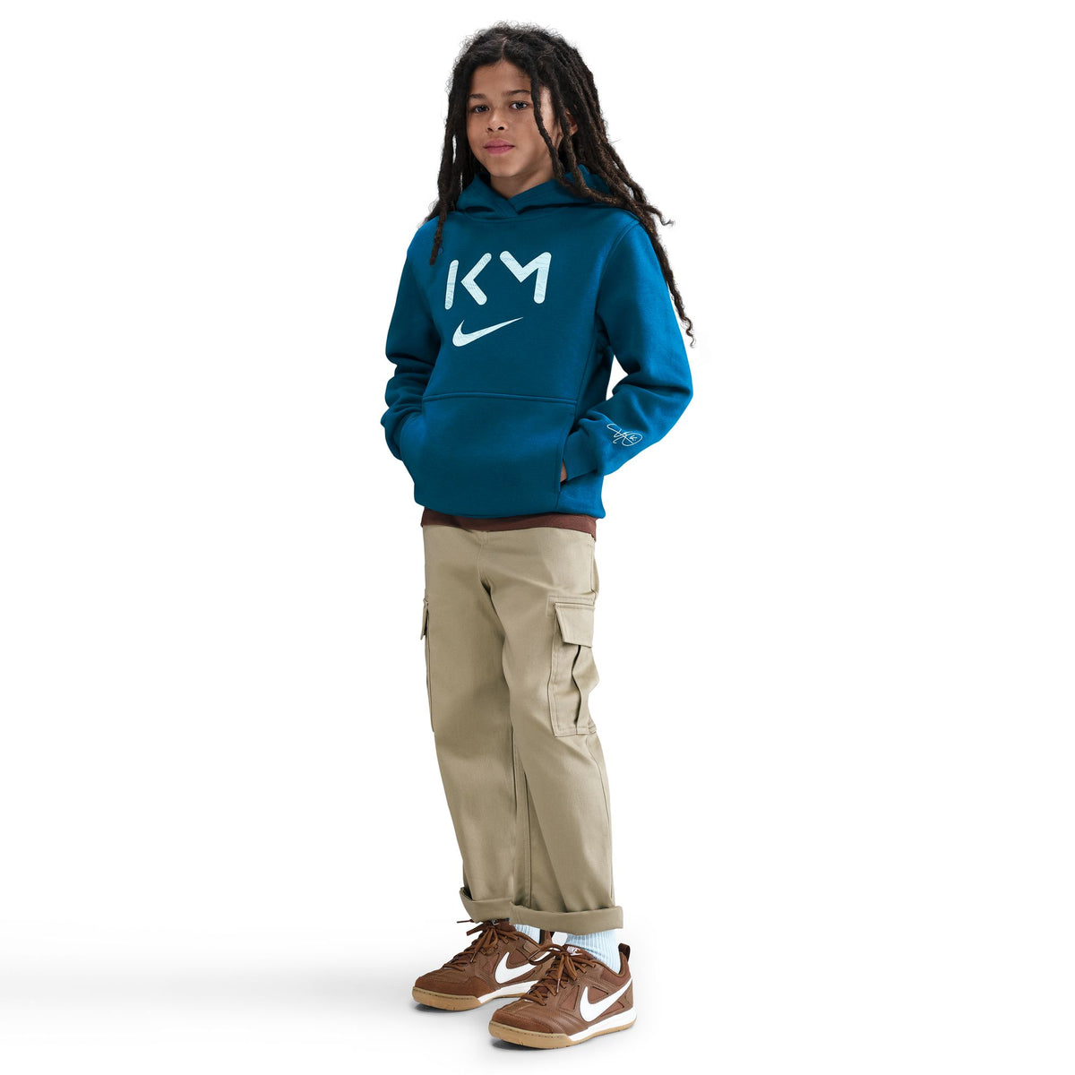 Youth Kylian Mbappe Club Fleece Hoodie