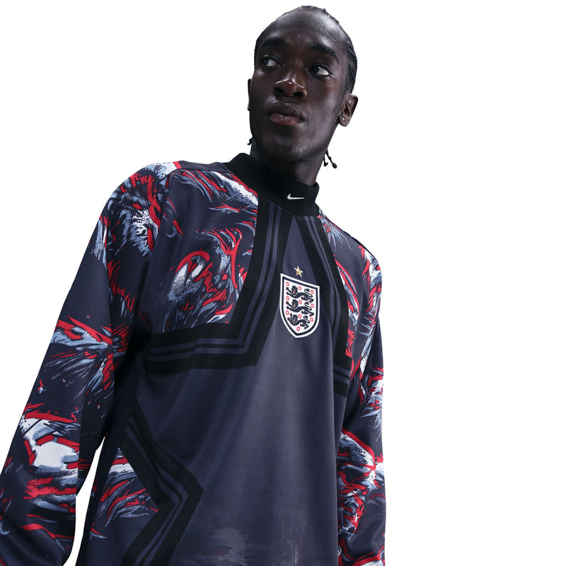 England Authentic Goalkeeper Men's Nike Soccer Jersey