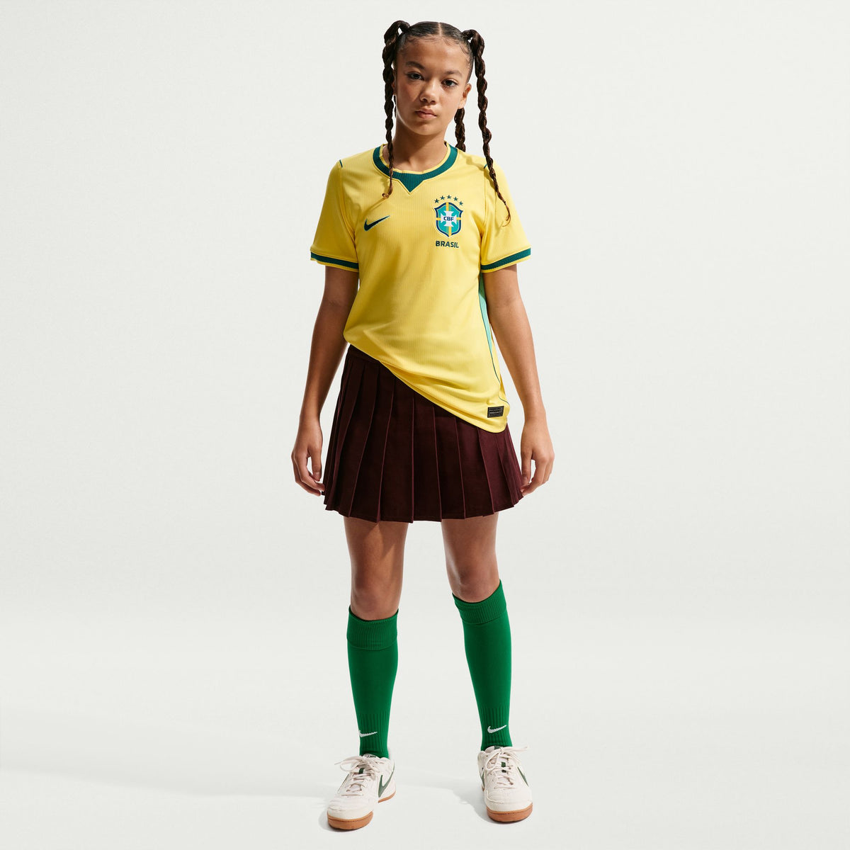 Youth Brazil 26 Home Jersey