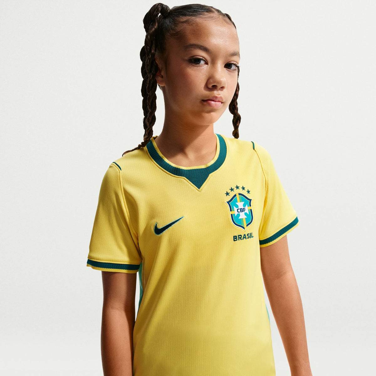 Youth Brazil 26 Home Jersey