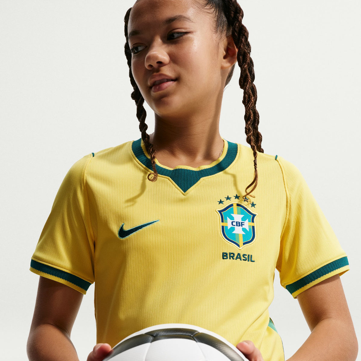 Youth Brazil 26 Home Jersey