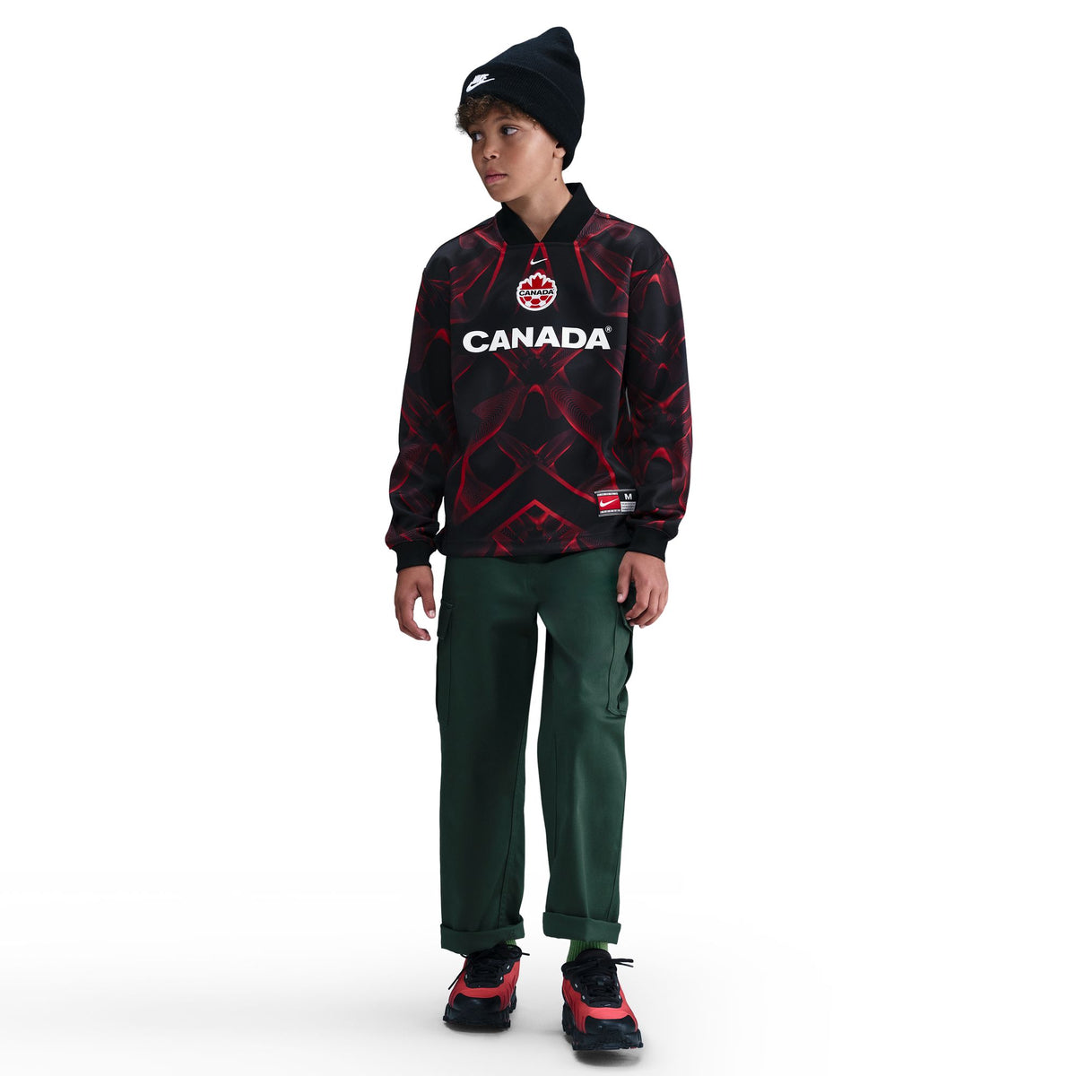 Canada Goalkeeper Big Kids' Nike Soccer Jersey