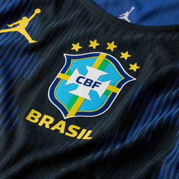 Brazil 26 Away Authentic Jersey