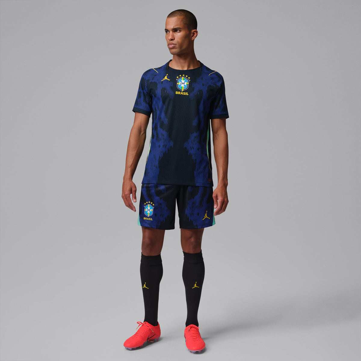 Brazil 26 Away Authentic Jersey