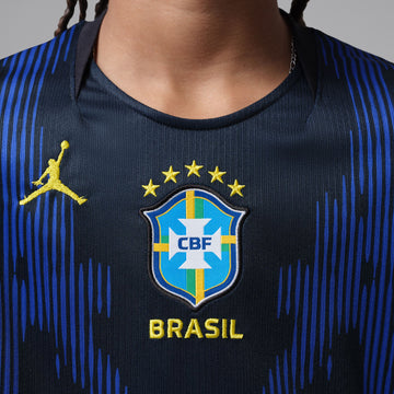 Brazil 26 Youth Away Stadium Jersey