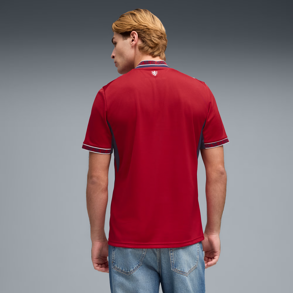 Men's Czechia 26 Replica Home Jersey