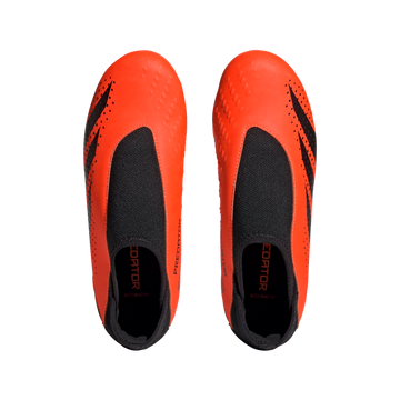 JR Predator Accuracy.3 Laceless Firm Ground Soccer Boots - Heatspawn Pack