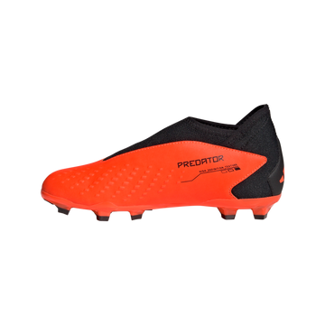 JR Predator Accuracy.3 Laceless Firm Ground Soccer Boots - Heatspawn Pack