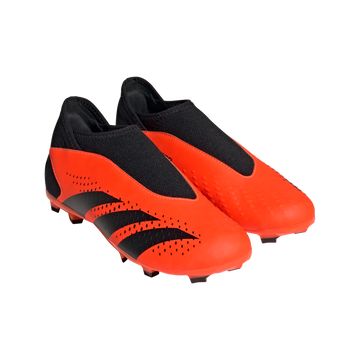 JR Predator Accuracy.3 Laceless Firm Ground Soccer Boots - Heatspawn Pack