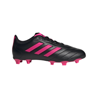 JR Goletto VIII Firm Ground Soccer Boots - Black/Pink
