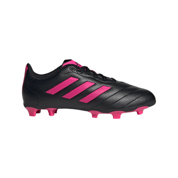 JR Goletto VIII Firm Ground Soccer Boots - Black/Pink