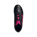 JR Goletto VIII Firm Ground Soccer Boots - Black/Pink