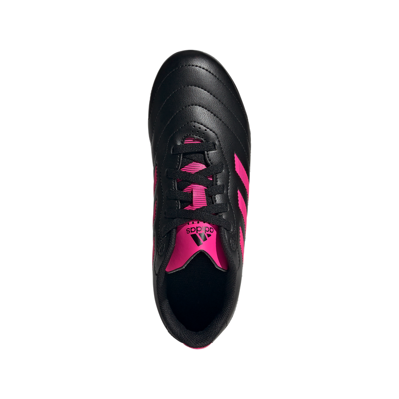 JR Goletto VIII Firm Ground Soccer Boots - Black/Pink