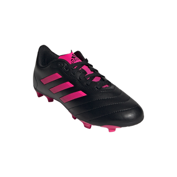 JR Goletto VIII Firm Ground Soccer Boots - Black/Pink