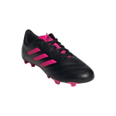 JR Goletto VIII Firm Ground Soccer Boots - Black/Pink