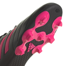 JR Goletto VIII Firm Ground Soccer Boots - Black/Pink