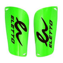Eletto Top Slip II Hard Shell Shin Guards - Neon Green