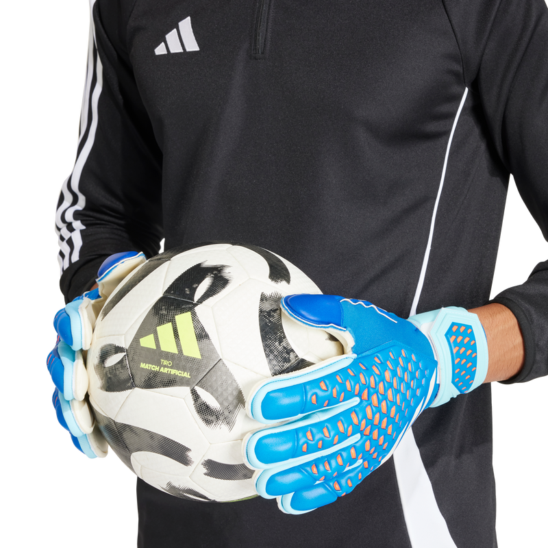 Predator Match Fingersave Goalkeeper Gloves - Marinerush Pack