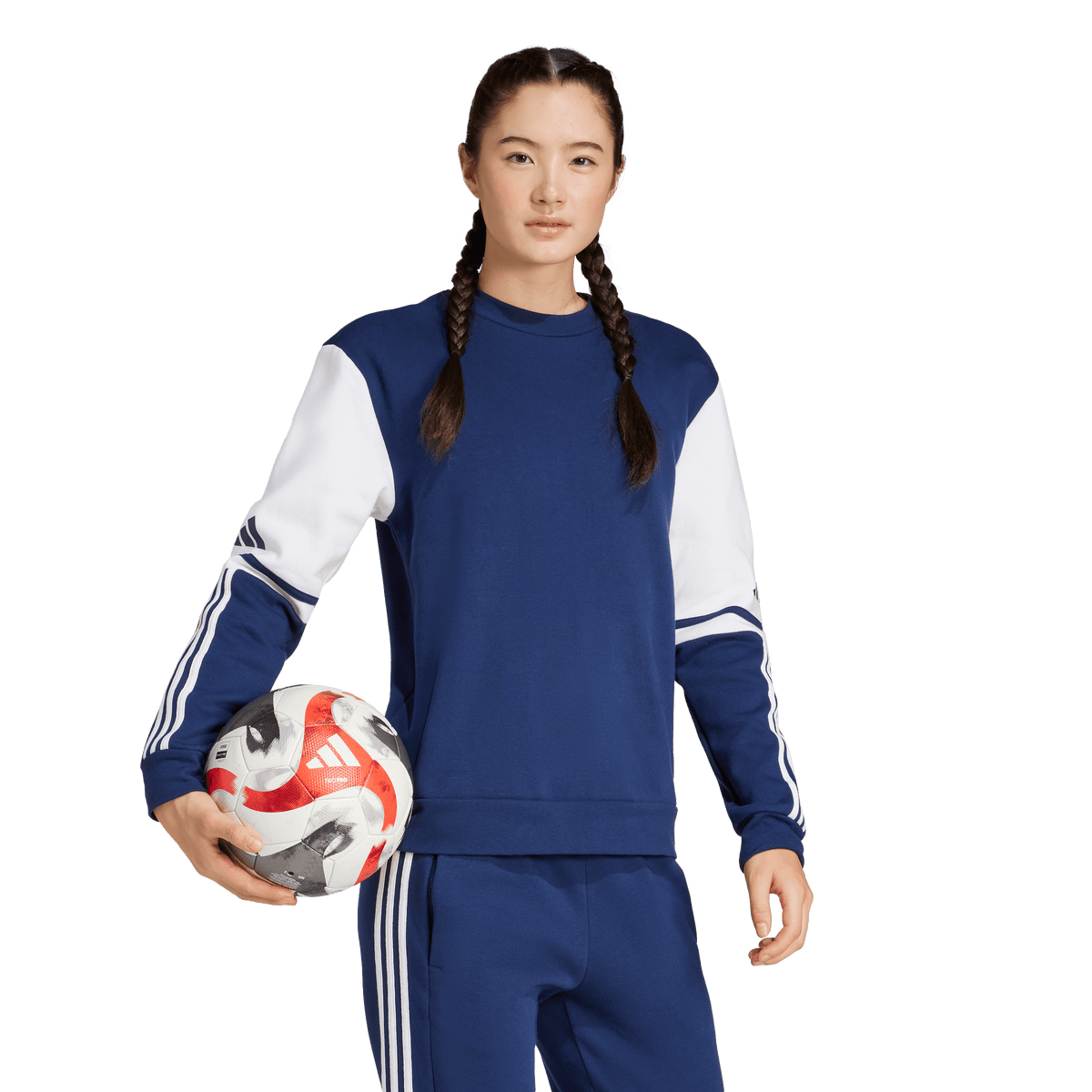 Squadra 25 Women's Crew Neck Sweater - Navy