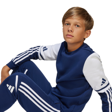 Squadra 25 Youth Crew Neck Sweater - Navy