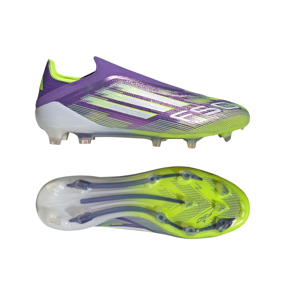 F50 Elite Laceless Firm Ground Soccer Boots - Radiant Blaze Pack