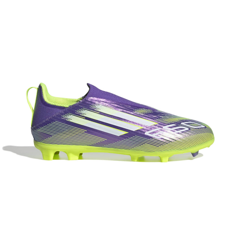 JR F50 League Laceless Multi Ground Soccer Boots - Radiant Blaze Pack