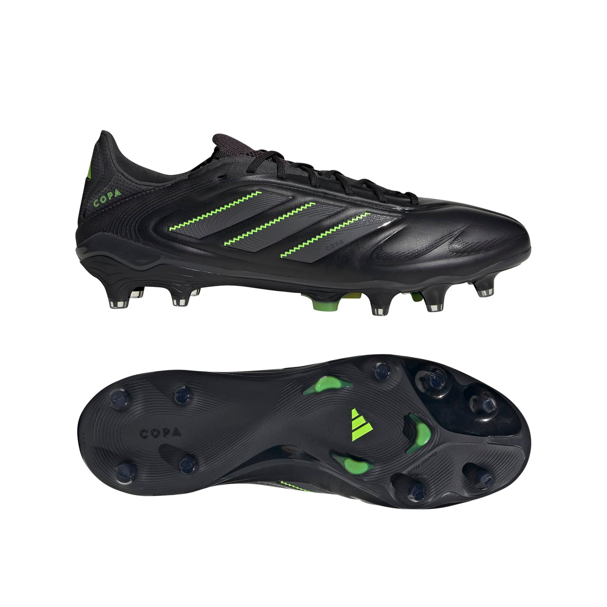 Copa Pure III Elite Firm Ground Soccer Boots - Electric Stealth Pack