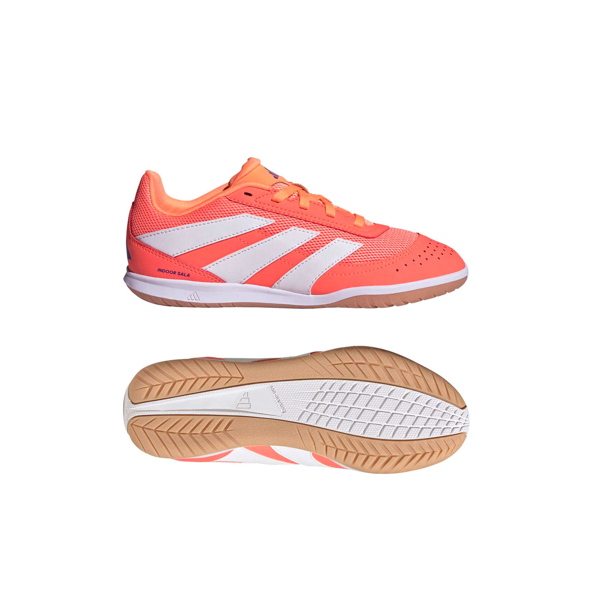 JR Predator Club Indoor Sala Soccer Boots - Coral Blaze Pack