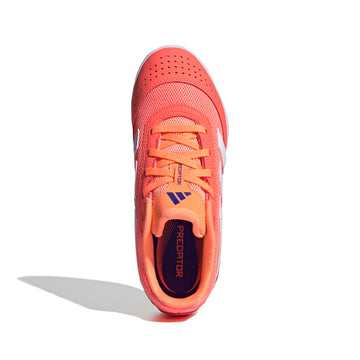 JR Predator Club Indoor Sala Soccer Boots - Coral Blaze Pack