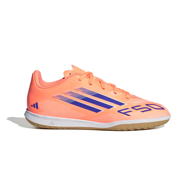 JR F50 Club Indoor Court Soccer Boots - Coral Blaze Pack