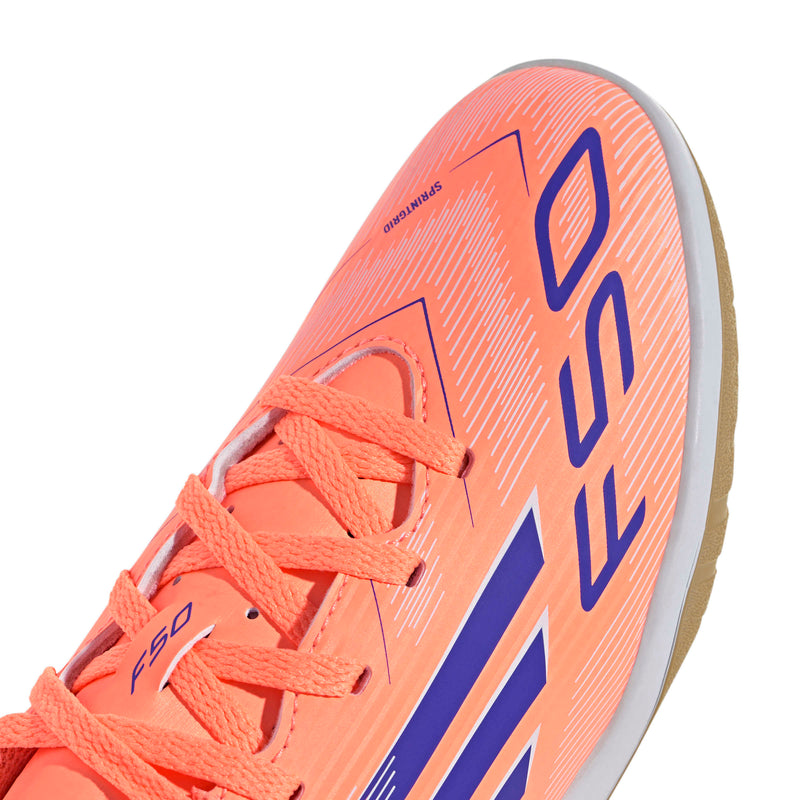 JR F50 Club Indoor Court Soccer Boots - Coral Blaze Pack