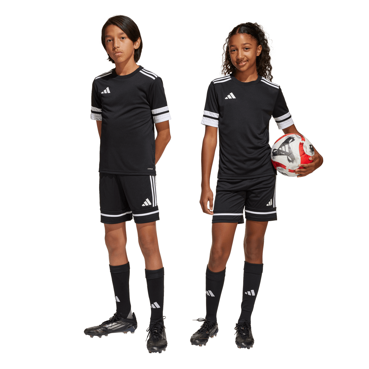 Youth Squadra 25 Shorts - Black