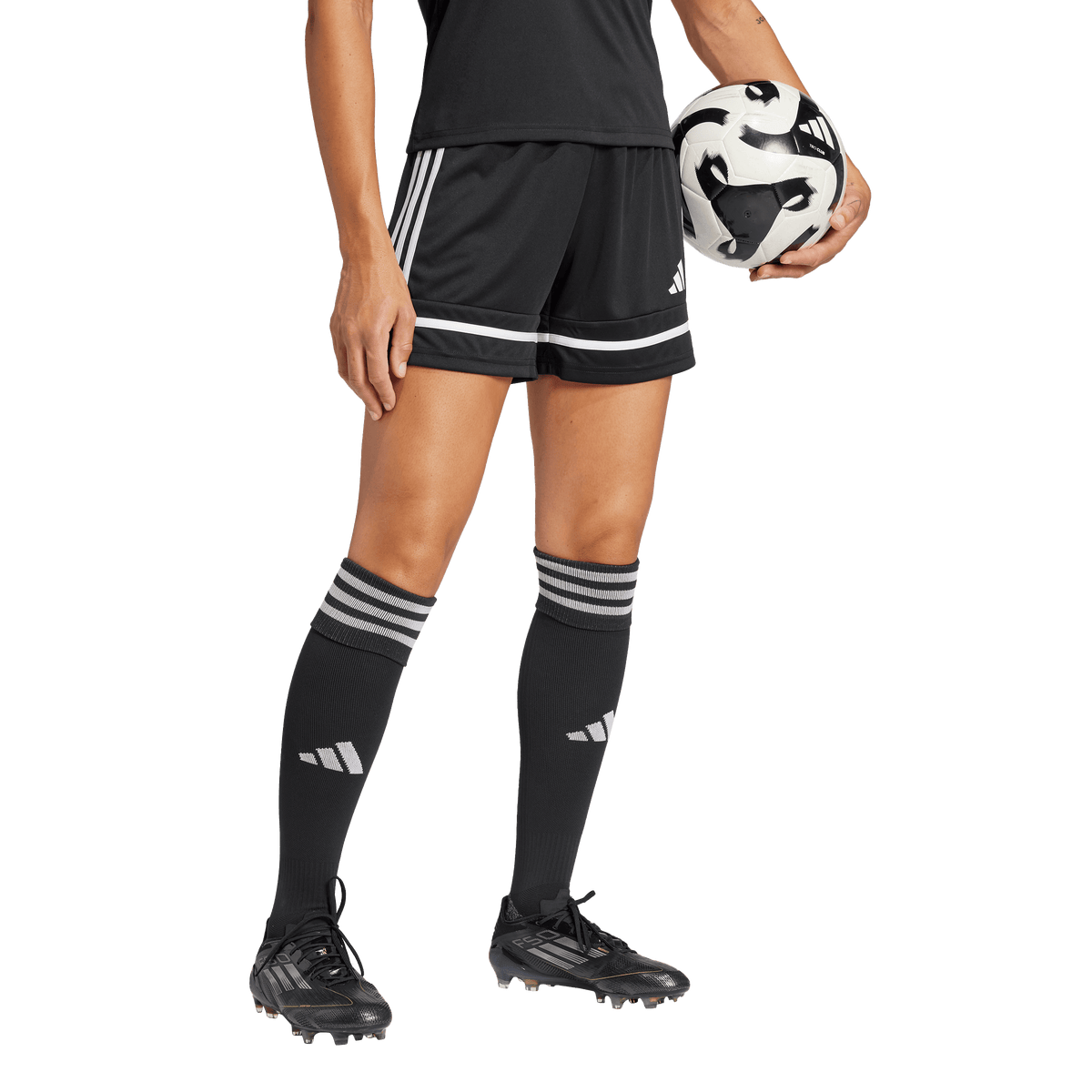 Women's Squadra 25 Shorts - Black