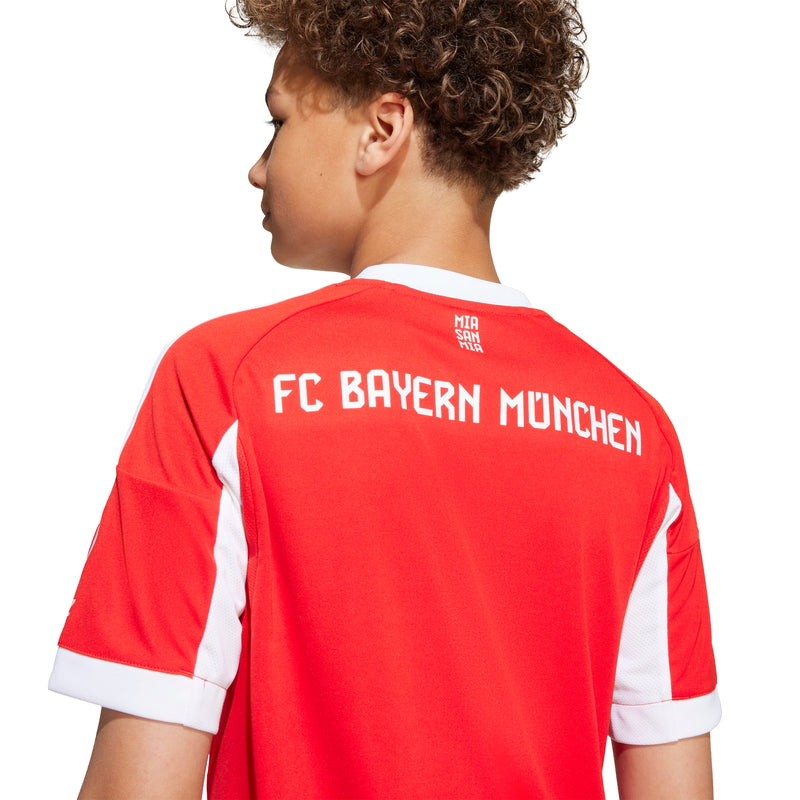 Bayern Munich 2025/26 Youth Home Jersey
