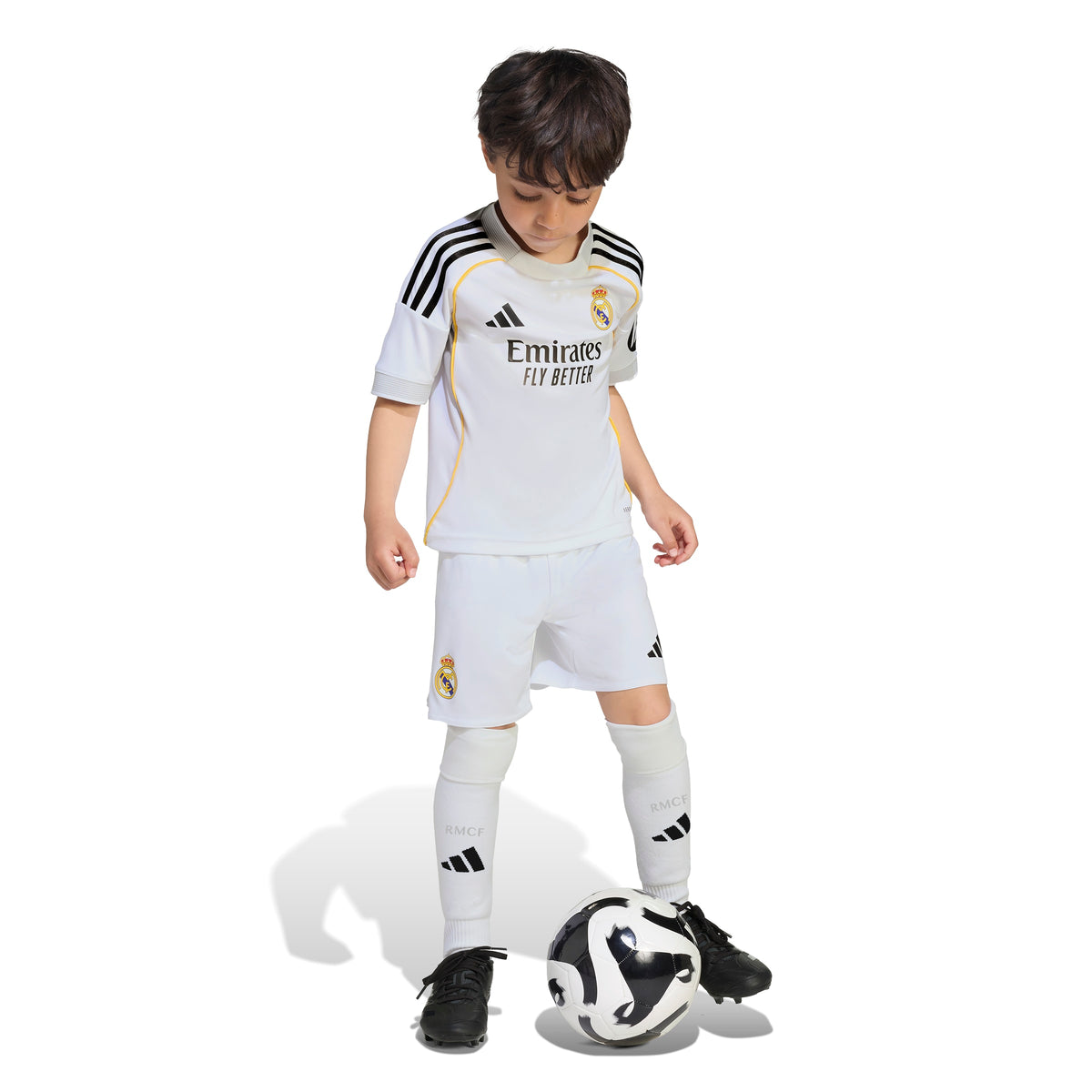 Real Madrid 2025/26 Little Kid Home Kit