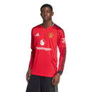 Manchester United FC 2025/26 Long Sleeve Replica Home Jersey