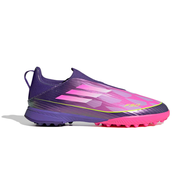 JR F50 League Laceless "Lamine Yamal" Turf Soccer Boots