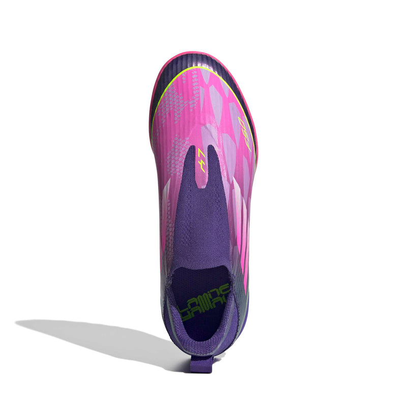 JR F50 League Laceless "Lamine Yamal" Turf Soccer Boots