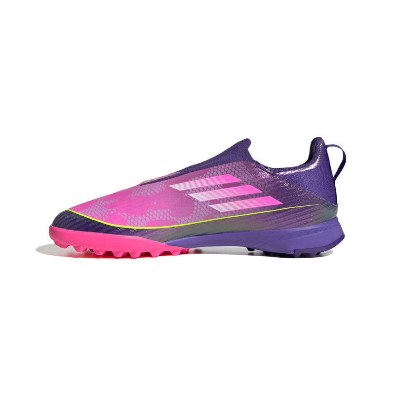 JR F50 League Laceless "Lamine Yamal" Turf Soccer Boots