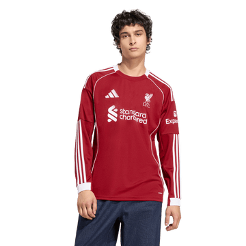 Liverpool FC 2025/26 Replica Home Long Sleeve Jersey