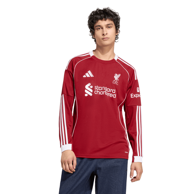Liverpool FC 2025/26 Replica Home Long Sleeve Jersey