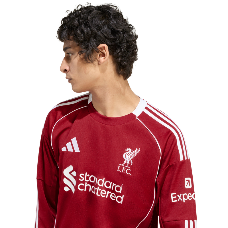 Liverpool FC 2025/26 Replica Home Long Sleeve Jersey