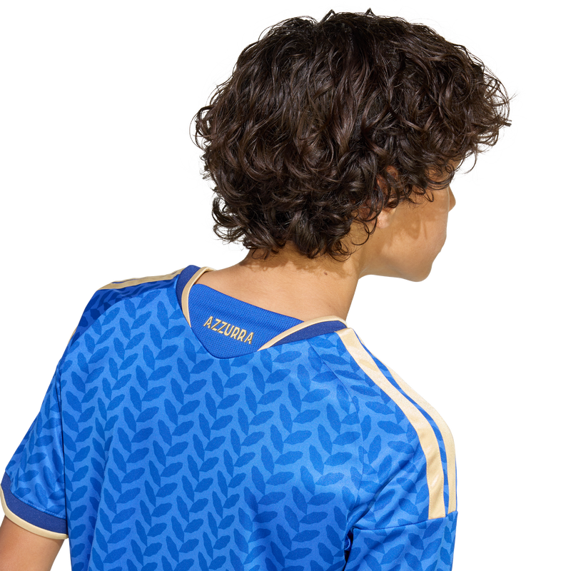 Italy 26 Youth Replica Home Jersey