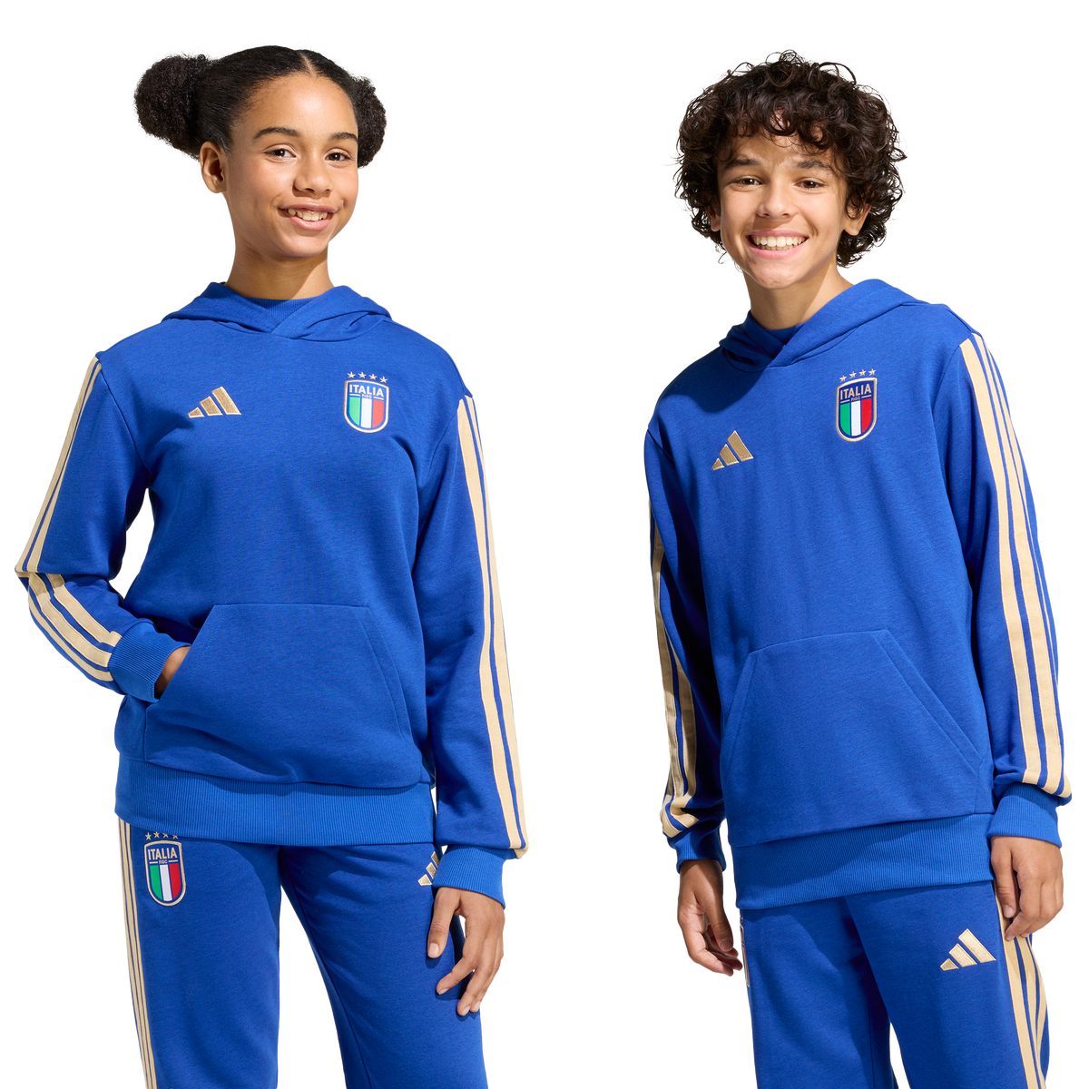 Italy 26 DNA Fleece Hoodie Youth
