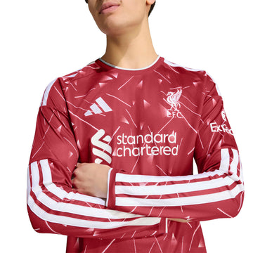 Men’s Liverpool 2026/27 Long Sleeve Replica Home Jersey
