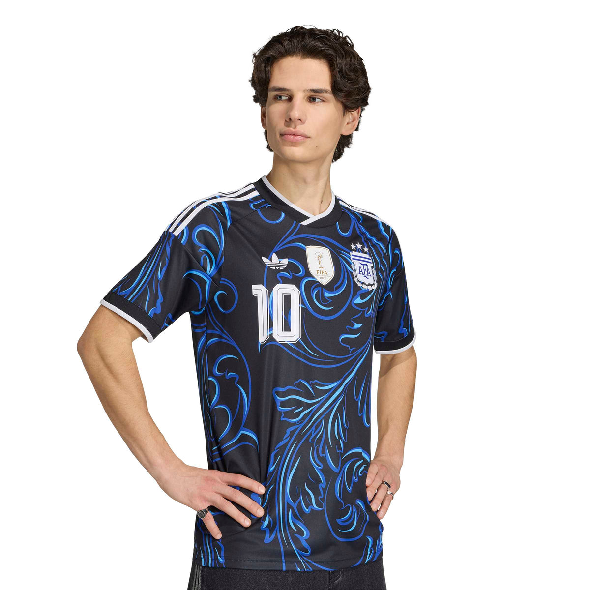 Argentina 26 Away Messi Jersey