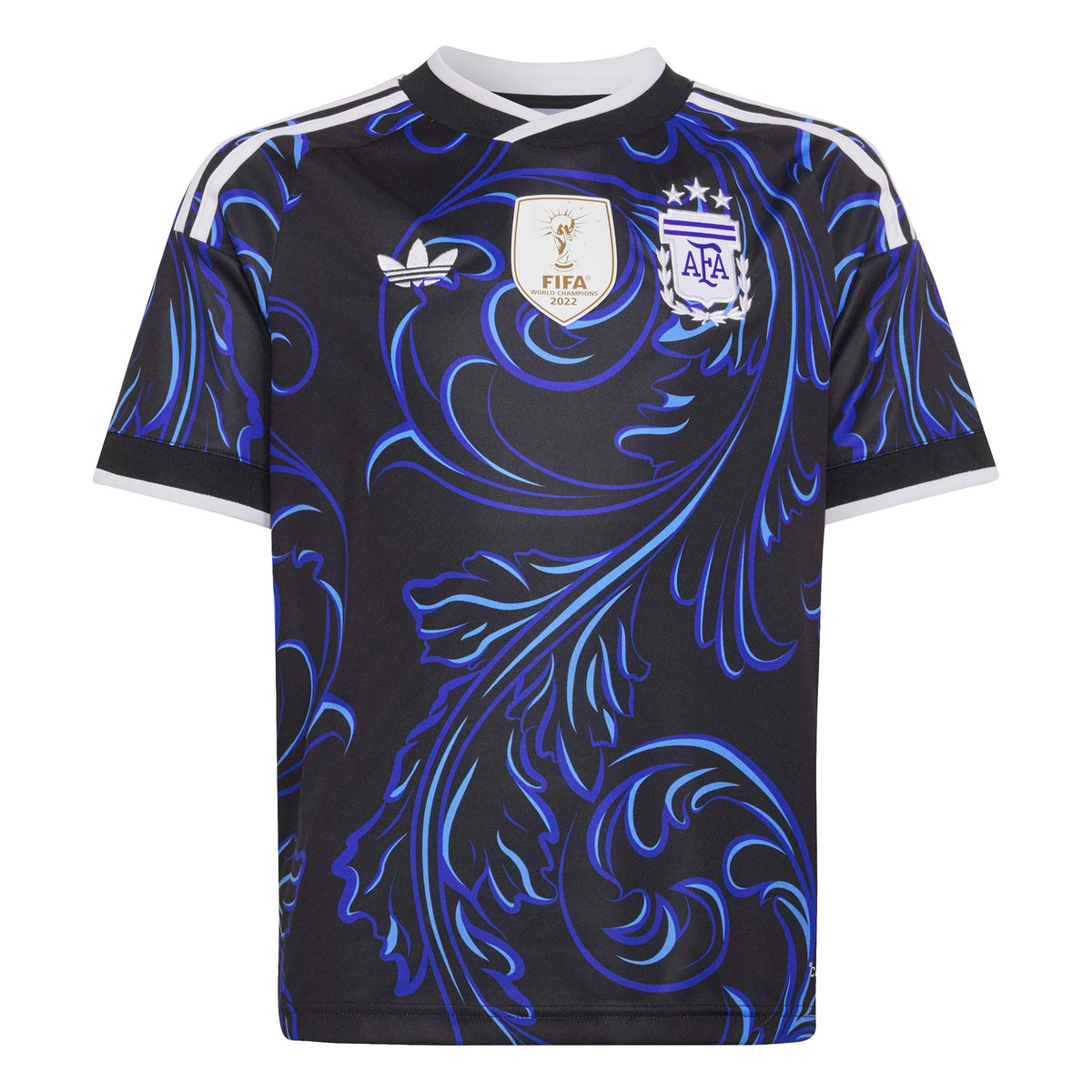 Argentina 26 Away Messi Kids Jersey