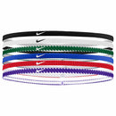 Nike Flex Slim Headbands 6 Pack - Multiple Options